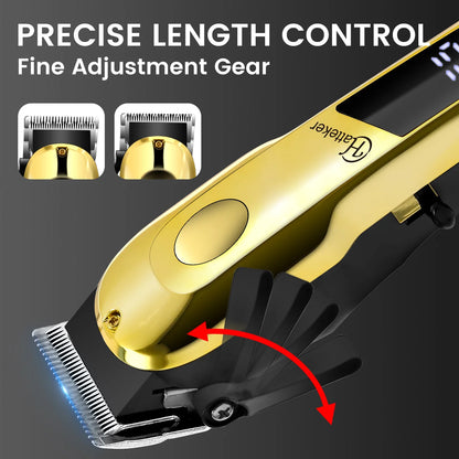 HATTEKER professional Hair Clipper Adjustable Blade for Men