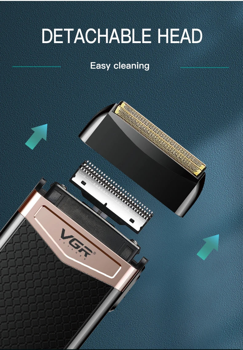 VGR Electric Shaver Professional USB Beard Trimmer Razor V-331