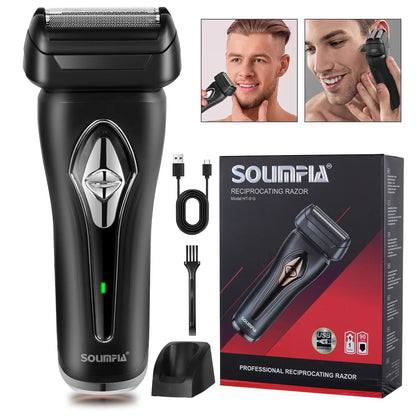 New Beard Shavers for Men Electric Razor Cordless FK-373