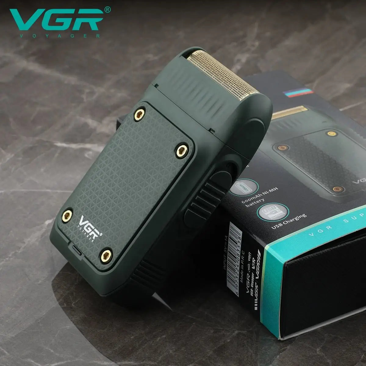 VGR professional grade shaver mini reciprocating shaver