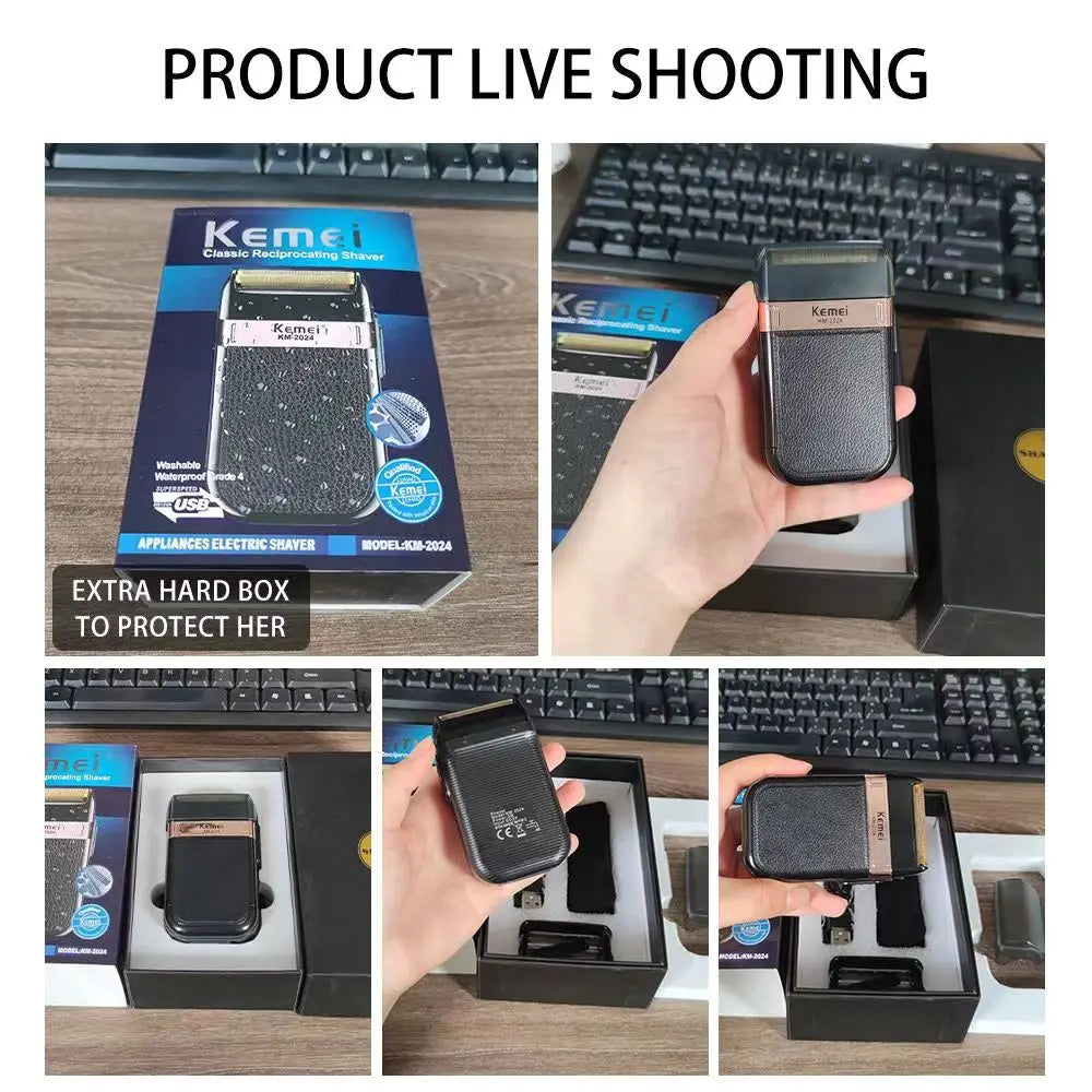 Retro Oil Hair Gradient Shaver Hair Salon