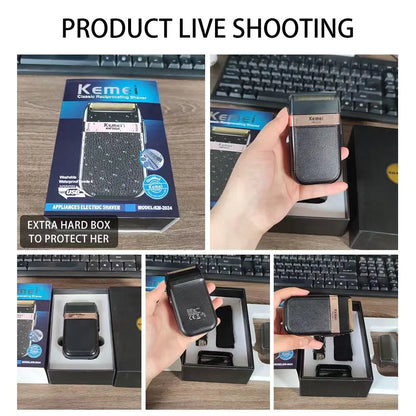 Retro Oil Hair Gradient Shaver Hair Salon