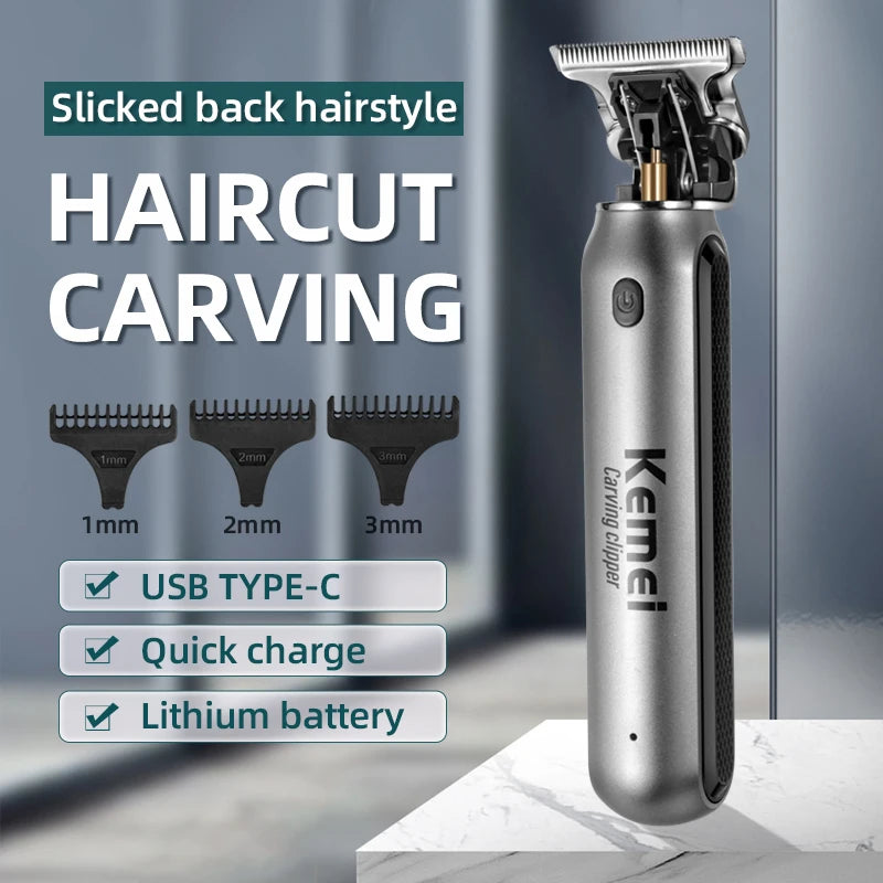 Kemei 10W Hair Clippers Men Beard Trimmer Cutter