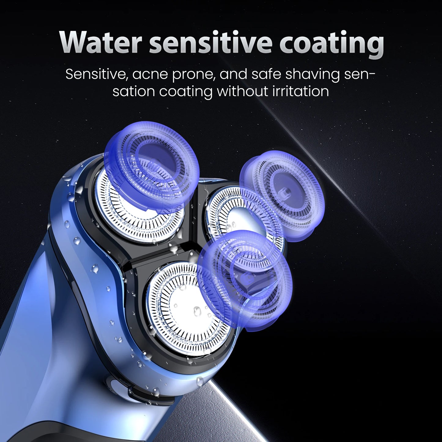 Sejoy Electric Razor for Men Waterproof Rechargeable Electric Shavers