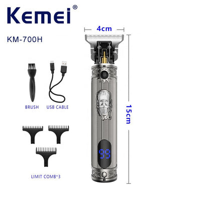 Original Kemei Powerful Metal Housing Professional Hair Trimmer For Men