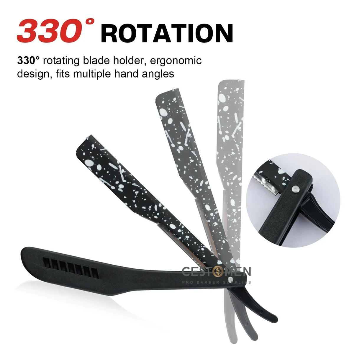 Folding Razor Cutter New Camouflage Professional Folding Shaving Razors For Men – Beard Air