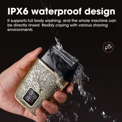 4D LK3010 All Metal IPX6 Waterproof Electric Shaver