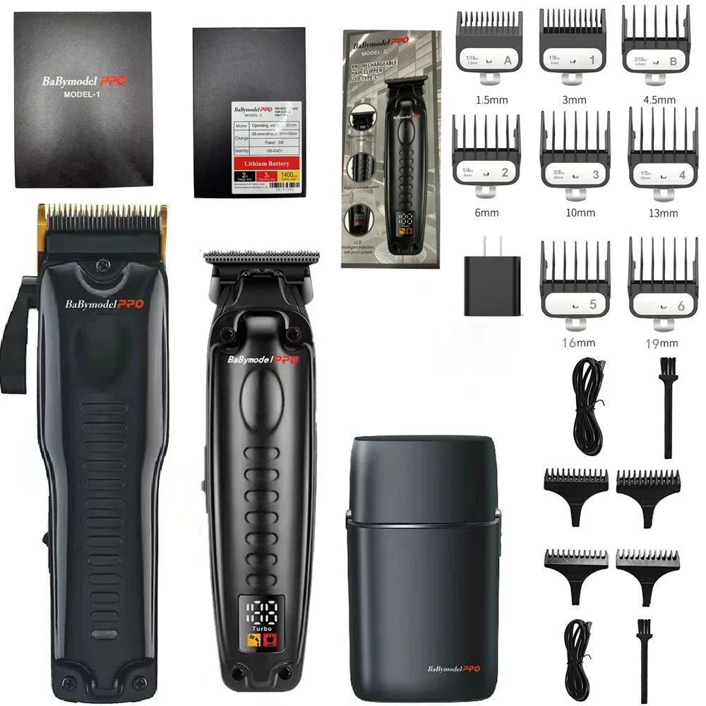Babymodel PRO DLC Alloy Blade Clipper  Shaver Set