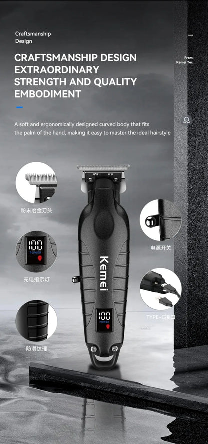 KEMEI Km-2293 New Design Hair Cutter Machine Fast Charging