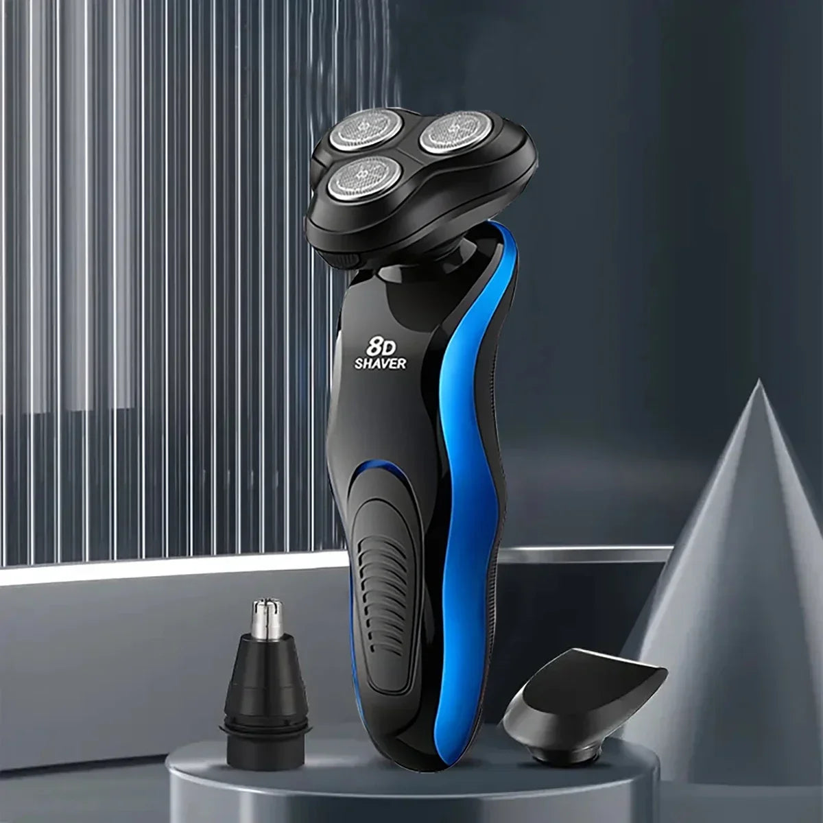 1pc Shaver Male 8D Three-in-one Electric Razor Men Face Shaver