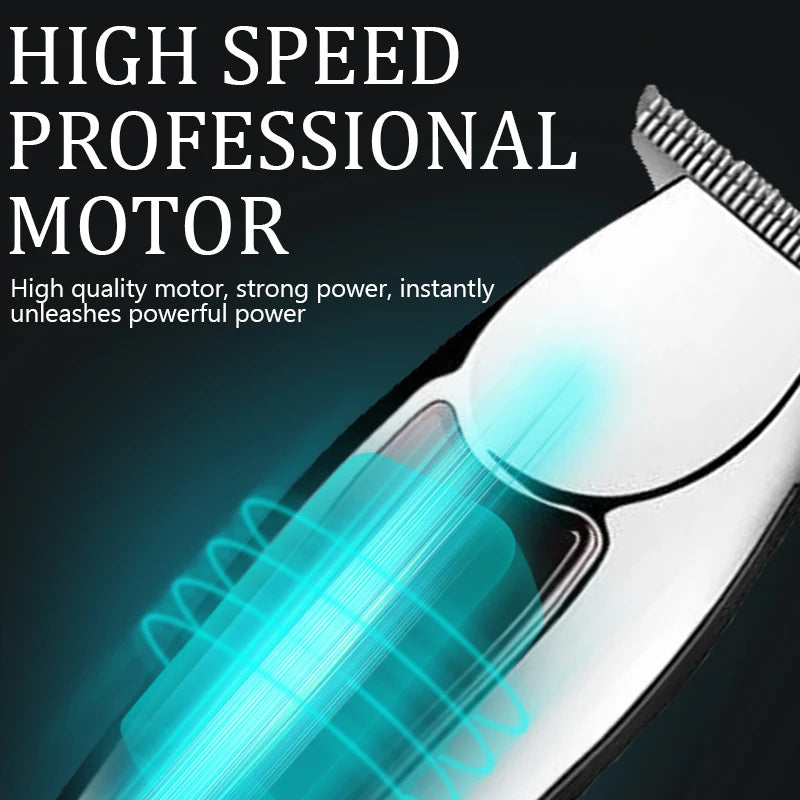 Rechargeable cordless hair trimmer for men grooming