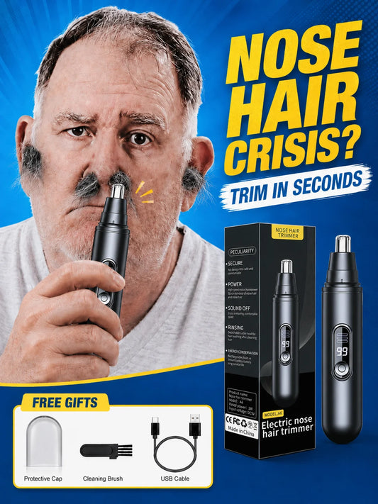 Newly Upgraded 2.0 Nose Hair Trimmer Electric Rechargeable