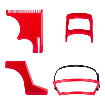Beard Hair Cutting Grooming Kit - Hairline Shaping Tool