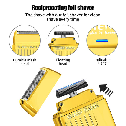 Grooming Kit Professional Trimmer Rechargeable Hair Clippers