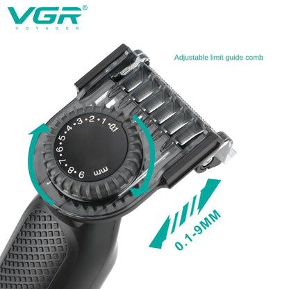 VGR V-360 Professional Shaving Set LED Intelligent Digital Display