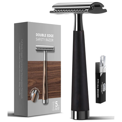 Double Edge Safety Razor Zinc Alloy Handle Razor