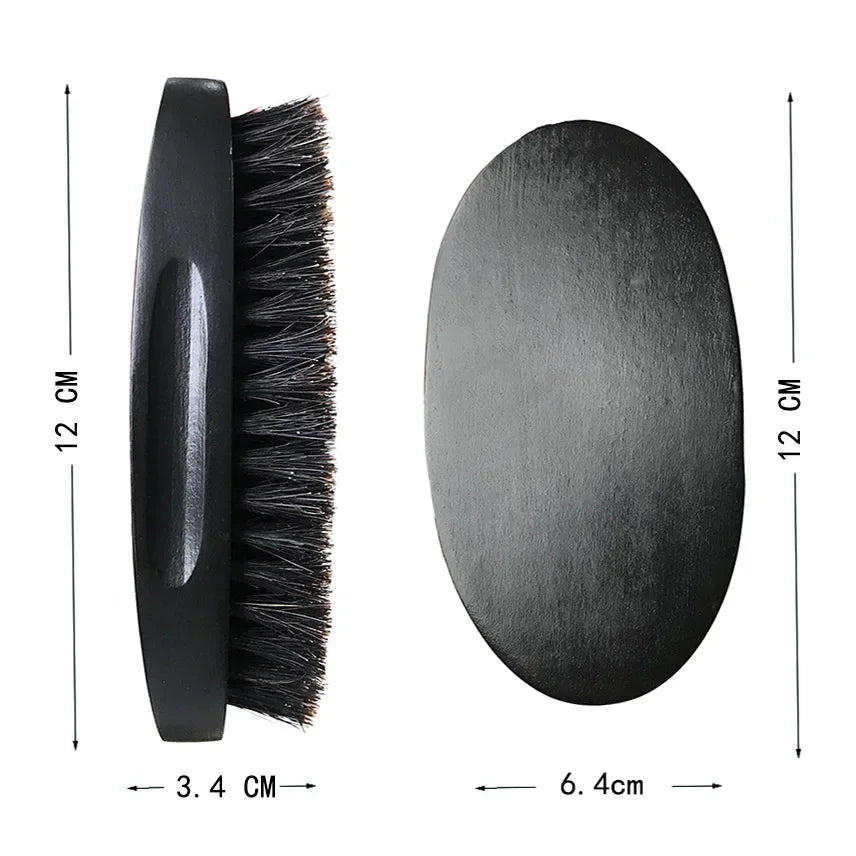 Fur Boar Hair Brush Men Bristle Wild Brush Boar
