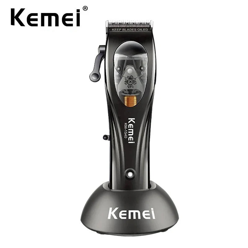 Kemei Professional Barber Cordless Hair Clipper Electric Trimmer
