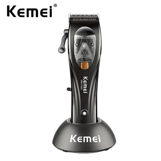 Kemei Professional Barber Cordless Hair Clipper Electric Trimmer
