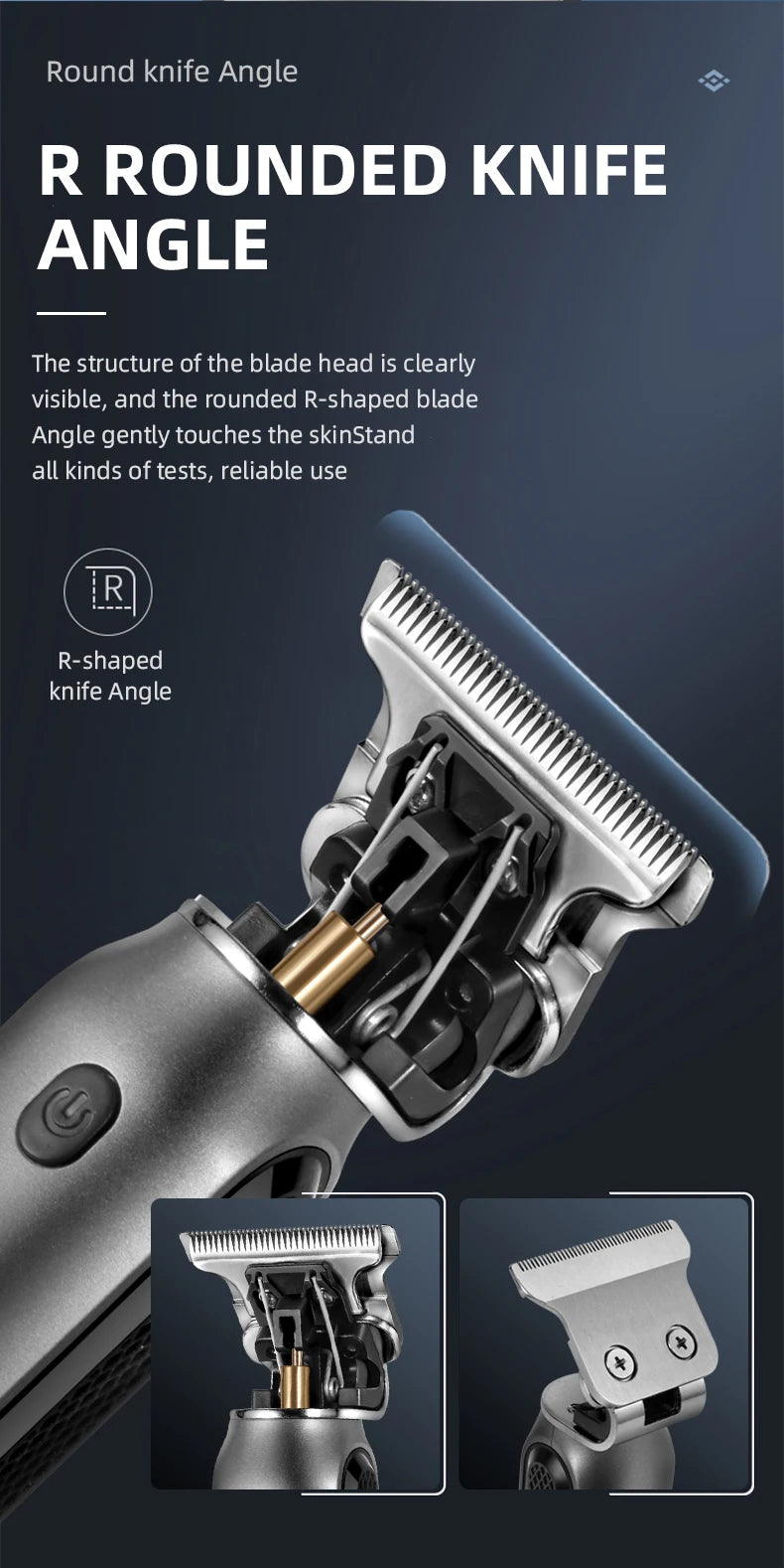Kemei 10W Hair Clippers Men Beard Trimmer Cutter