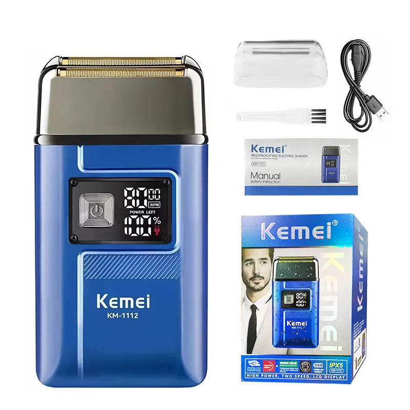 Kemei Hair Clipper Kit for Men Big Power 9000RPM KM-1763 KM-264