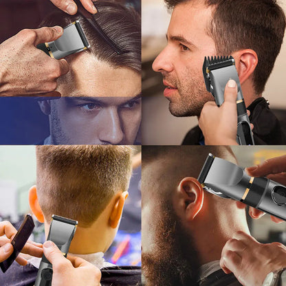 Man's Smart Washable Barber Professional USB Charging Edge