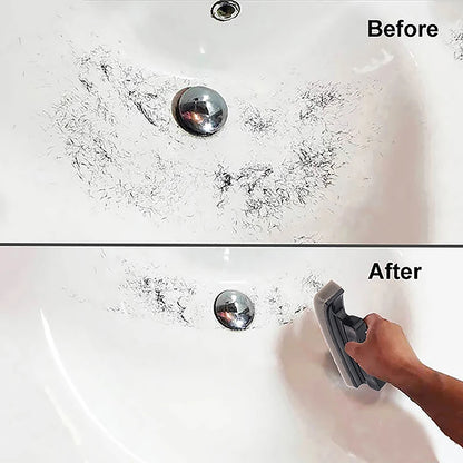 Reusable Countertop Beard Cleaner Sponge Brush Neck