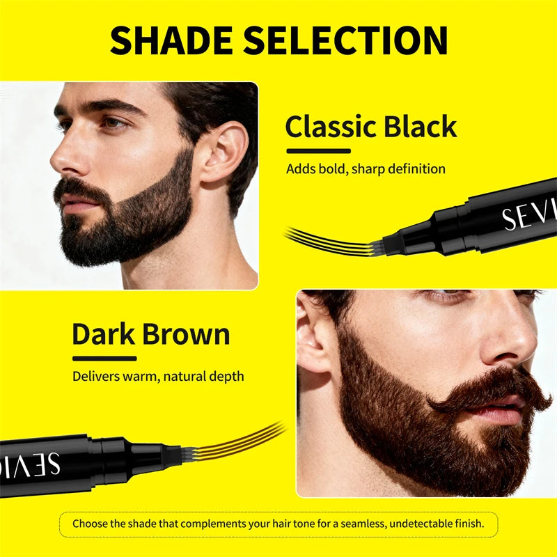 Beard Filler Pencil Men Beard Filler Pen Moustache Coloring