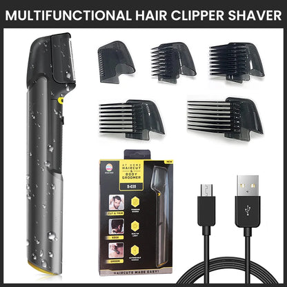 Men's Household Hair Clipper 5 in 1 Multifunctional Shaver Trimmer