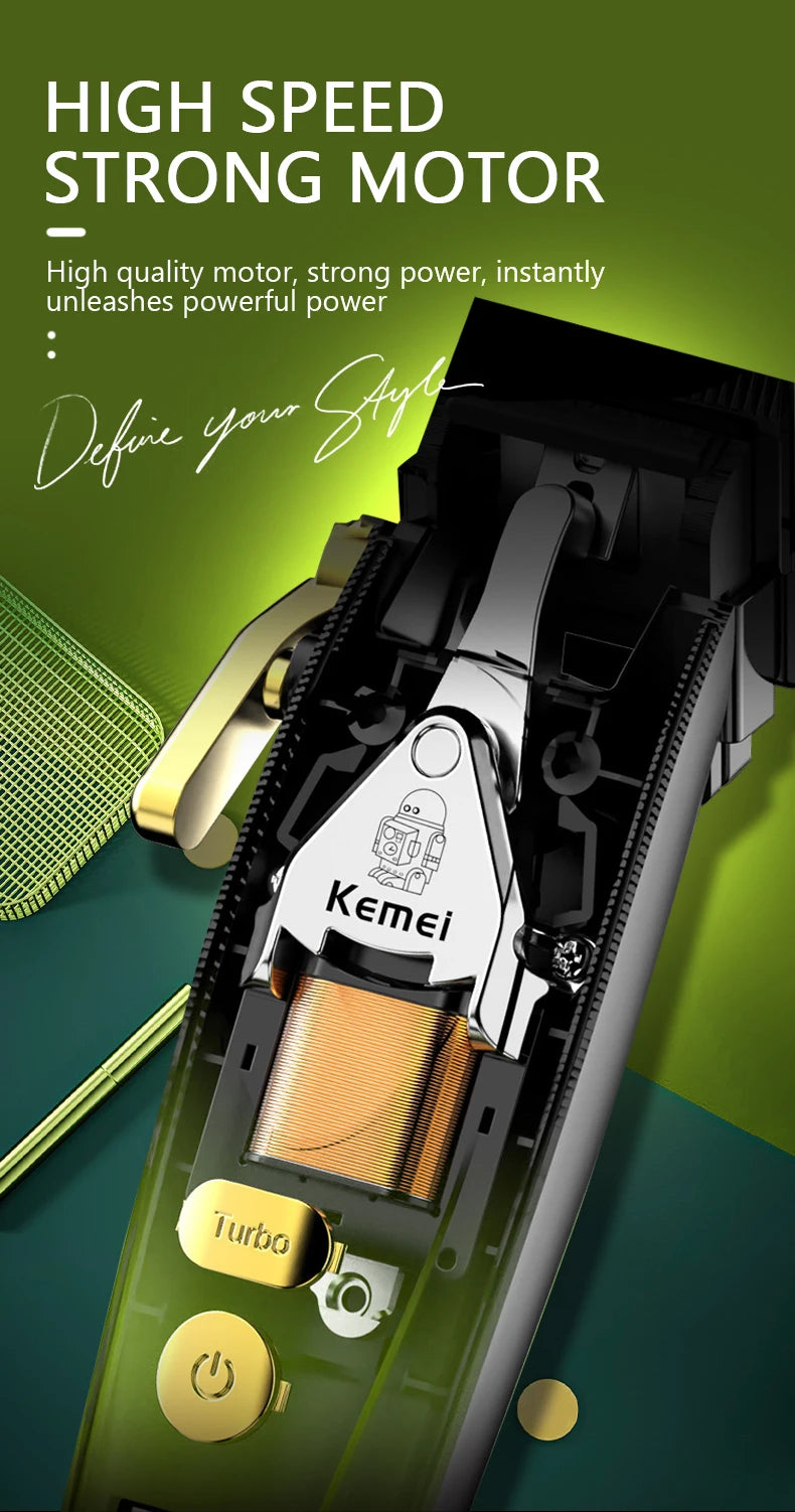 Kemei 2035 Hair Clipper Barber Professional Beard Hair Trimmer