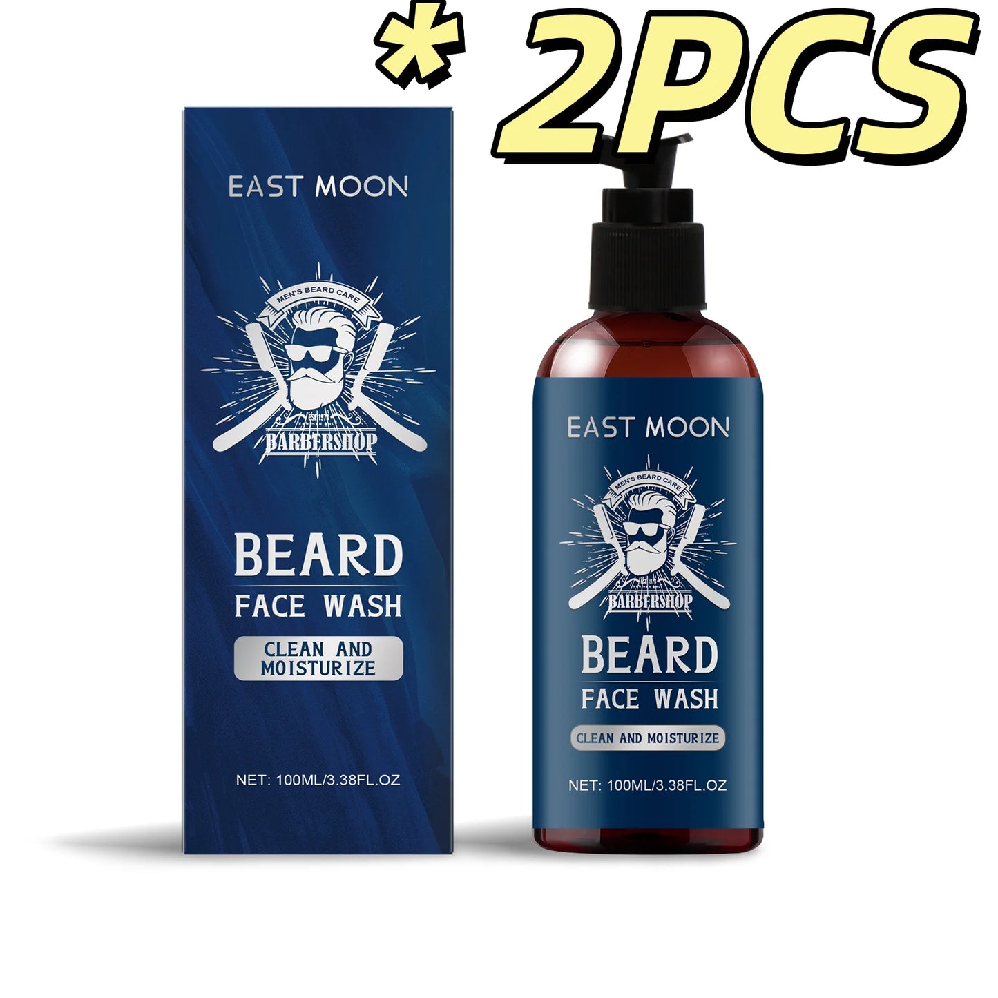 Sandalwood Oil Beard Shampoo Nourish Beard Improve Rough Texture