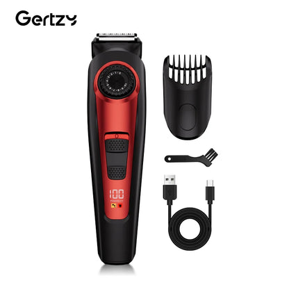 Electric hair clipper kit with digital display multifunctional