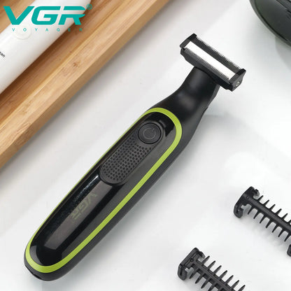 VGR Hair Trimmer Rechargeable Razor Waterproof Shaver V-017