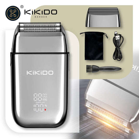 KIKIDO kk-TX2 Wet-Dry Use Electric Floating Blade Shaver