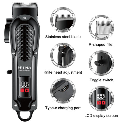 HIENA professional Hair Clipper for Barber Hair Trimmers