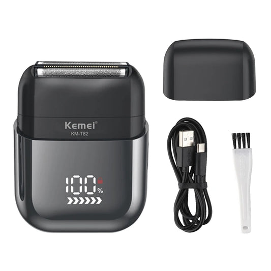KEMEI km-t82 Usb Reciprocating Electric Shaver Bread Trimmer