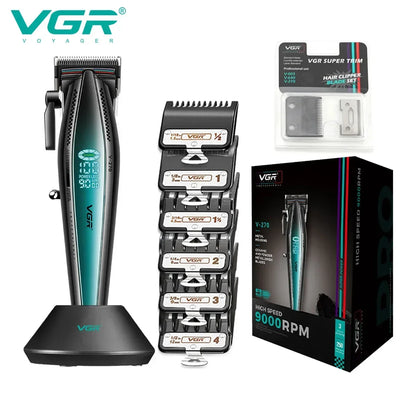 VGR Hair Trimmer Electric Cordless Hair Clipper Professional V-270