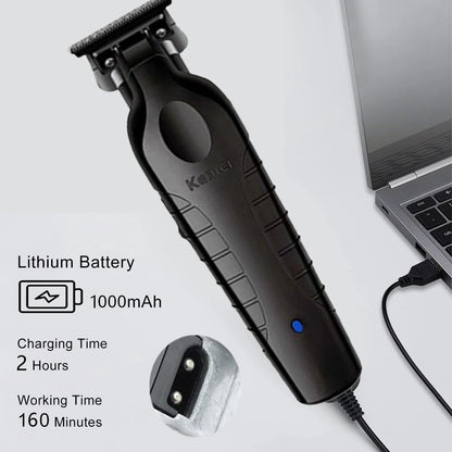 Kemei 2299 Barber Cordless Hair Trimmer Clipper