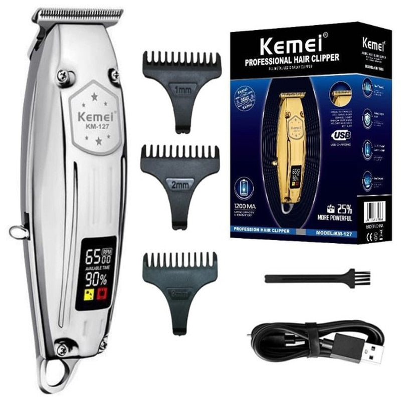 Original Kemei Barber  Hair Trimmer Professional Electric Beard Hair Clipper