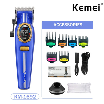 Kemei Trimmer Professional Rechargeable Clippers KM-1685 KM-1692