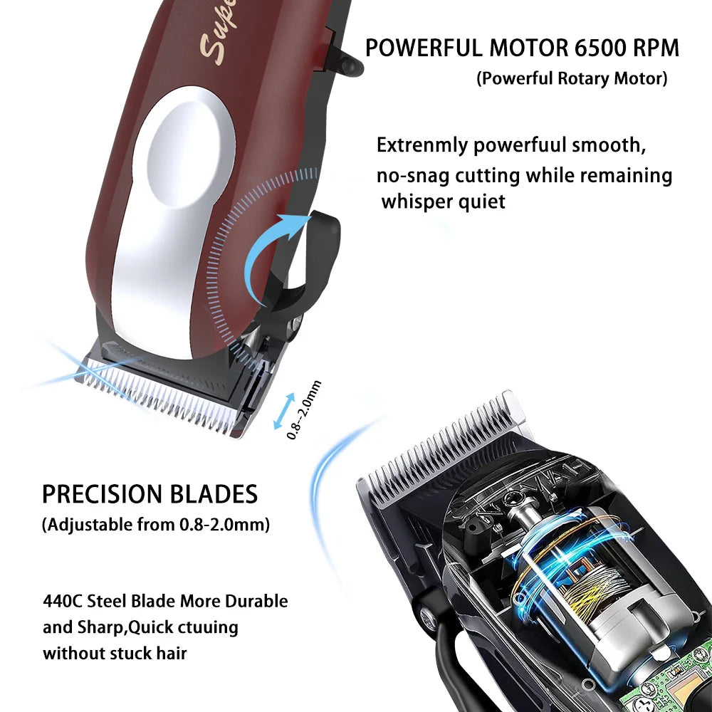 Magicful Professional Hair Clipper Beard Shaver Hair Cutting Machine