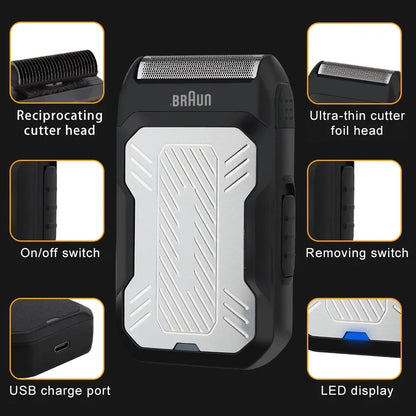 Original Fang Braun M606 Electric Razor Professional Shaver for Men