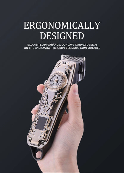Kemei Cordless Professional Hair Clipper Barber Trimmer  Kit KM-2617