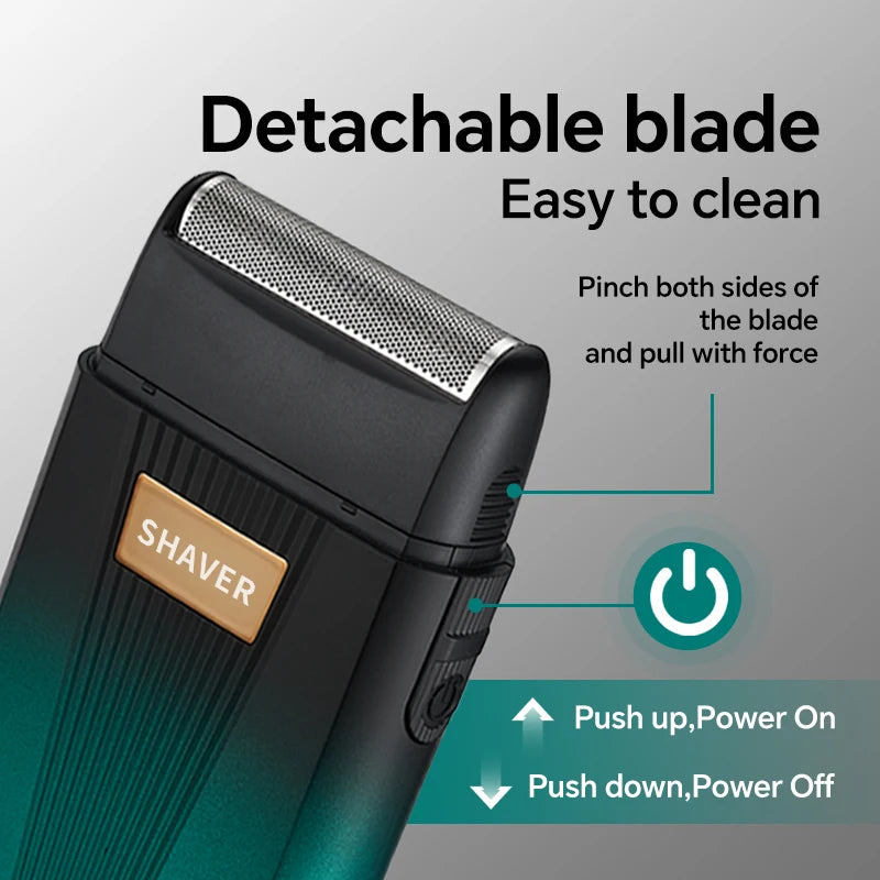 USB men's electric shaver professional electric shaver