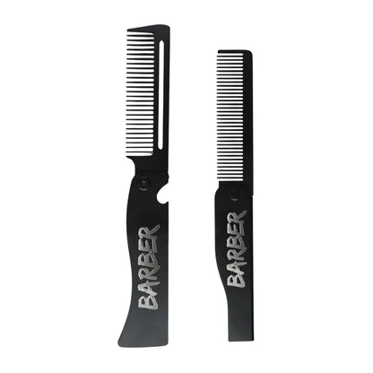 Stainless Steel Portable Folding Pocket Comb