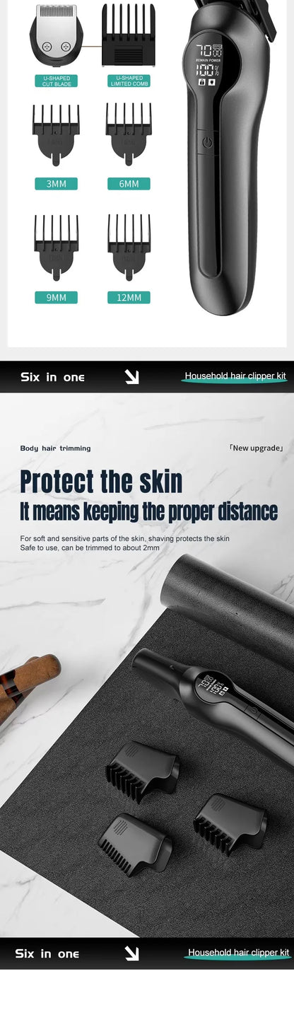 Xiaomi Youpin 6-in-1 Multifunctional Grooming Kit Hair Clipper