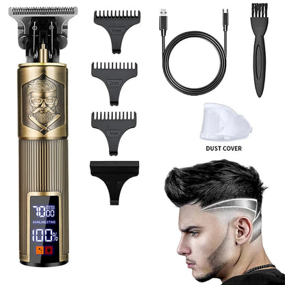 Carving Hair Clipper Professional Hair Cutting Machine Barber