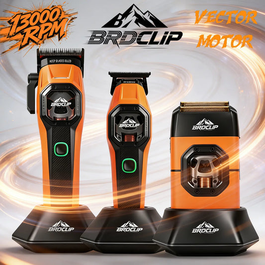 New Professional BRDCLIP Salon Barber Kit Hair Clipper
