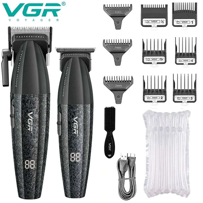 VGR Professional Hair Trimmer Barber Electric Hair Clipper V-640