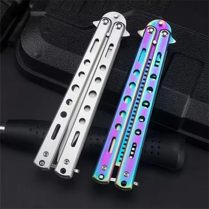 Foldable Comb Stainless Steel Butterfly Comb Multifunctional